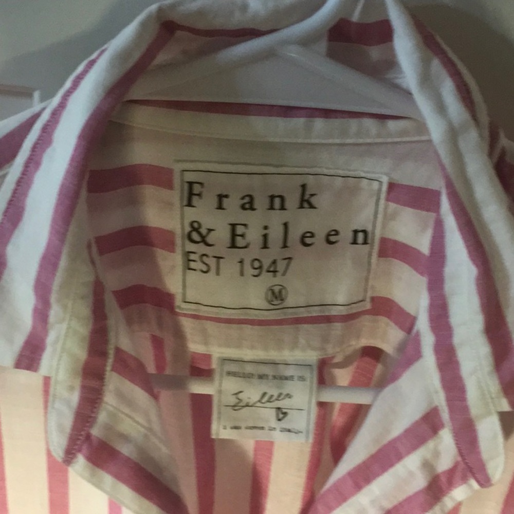 FRANK & EILEEN STRIPED SHIRT - Picture 2 of 3